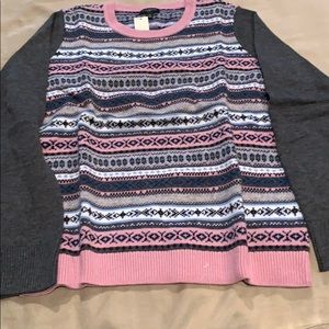 Talbots New multicolored sweater